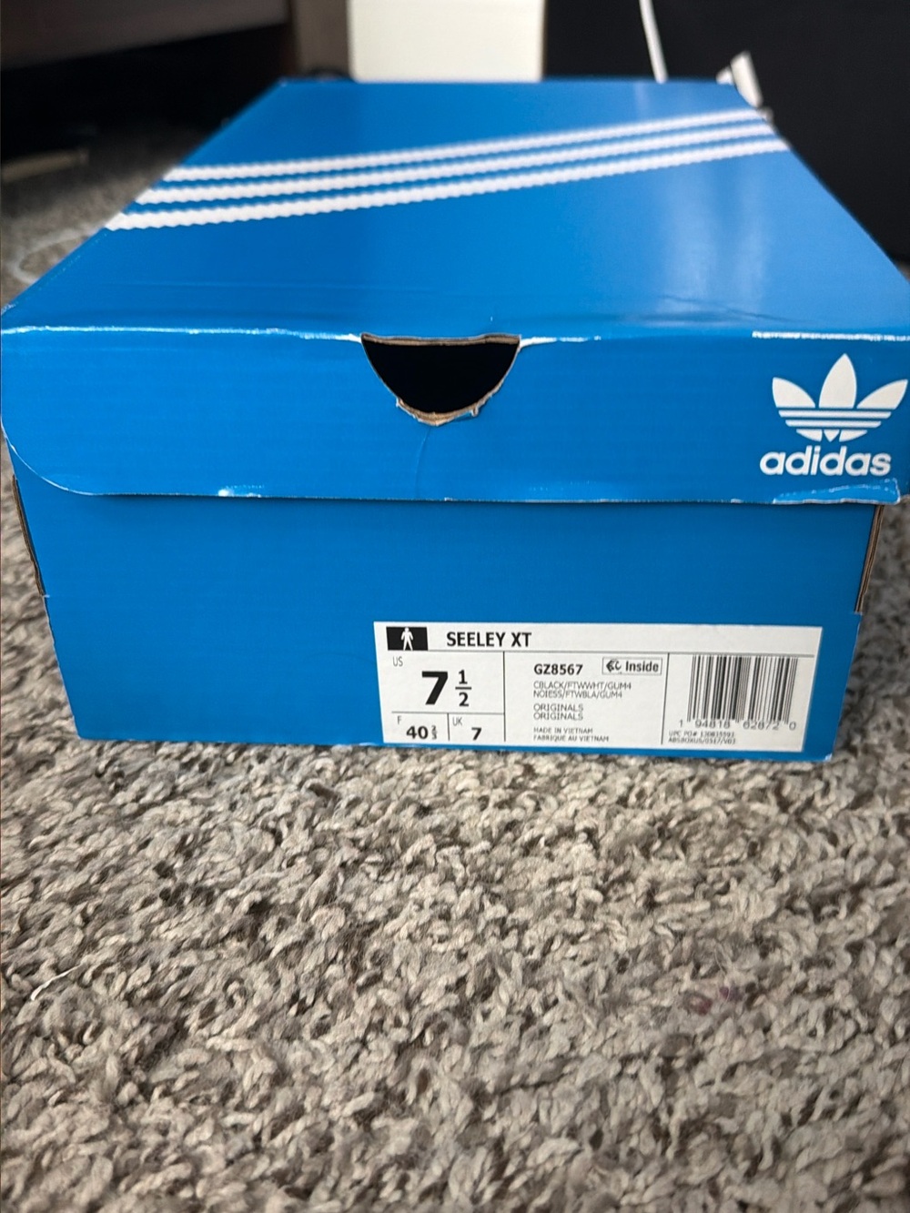 adidas Mens Seeley XT Shoes - Blue/White